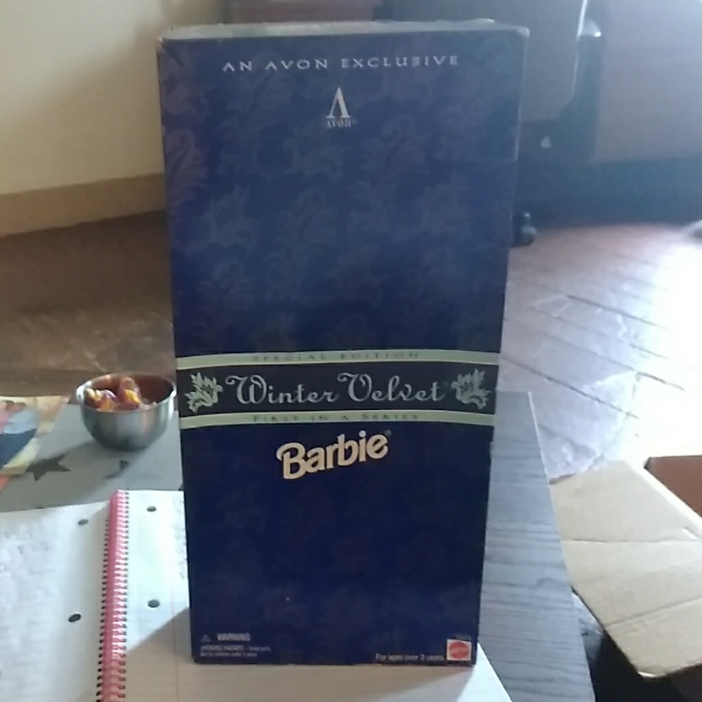 Winter velvet barbie collectable
